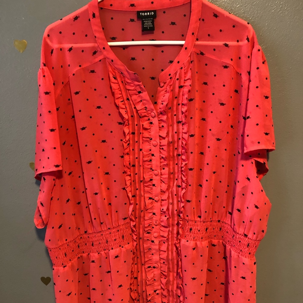 Alllllll the cats tunic